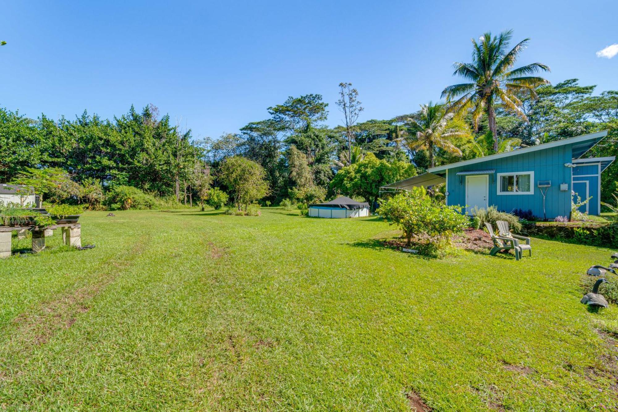 Keaau Apartment On Beautiful Acre With Pool And Deck! Luaran gambar