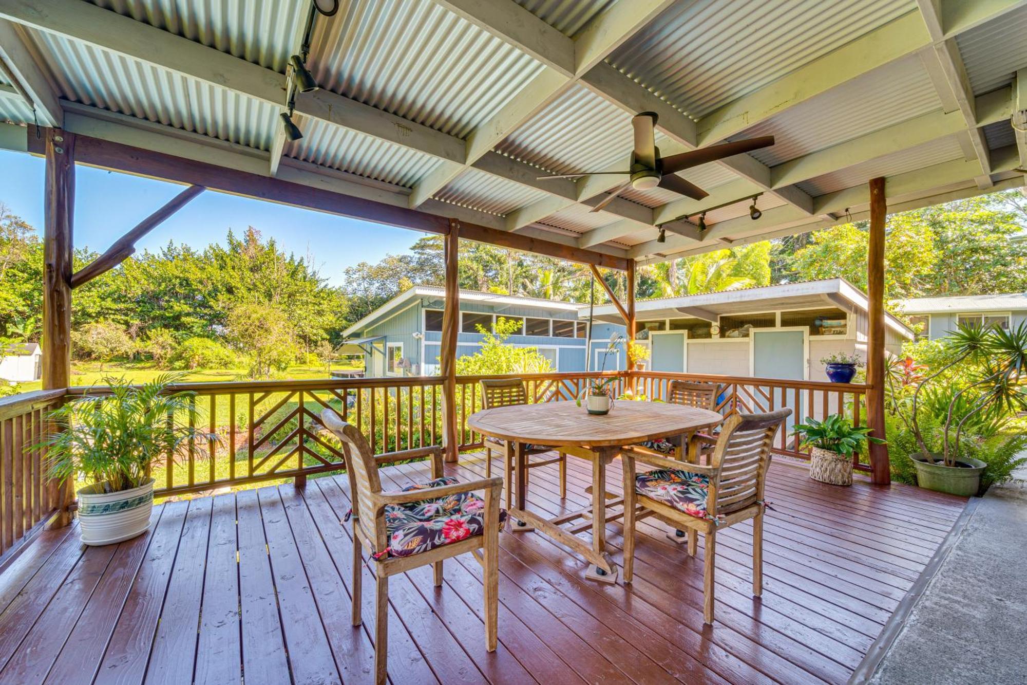 Keaau Apartment On Beautiful Acre With Pool And Deck! Luaran gambar